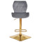Барный стул Onder Mebli Torino BAR 4-GD-BASE Серый B-1034 Бархат-2-thumb