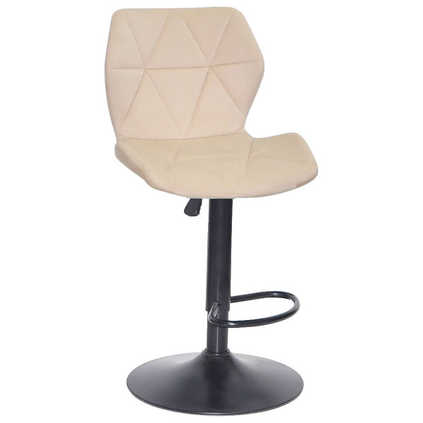 Барный стул Onder Mebli Torino BAR BK-BASE Бежевый B-1032 Бархат-0