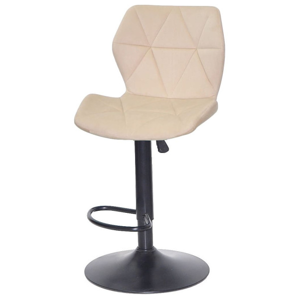 Барный стул Onder Mebli Torino BAR BK-BASE Бежевый B-1032 Бархат-1