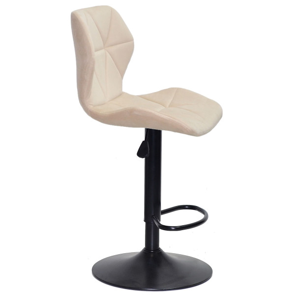 Барный стул Onder Mebli Torino BAR BK-BASE Бежевый B-1032 Бархат-3