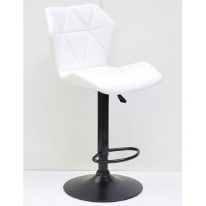Барний стілець Onder Mebli Torino BAR BK-BASE Білий Екошкіра