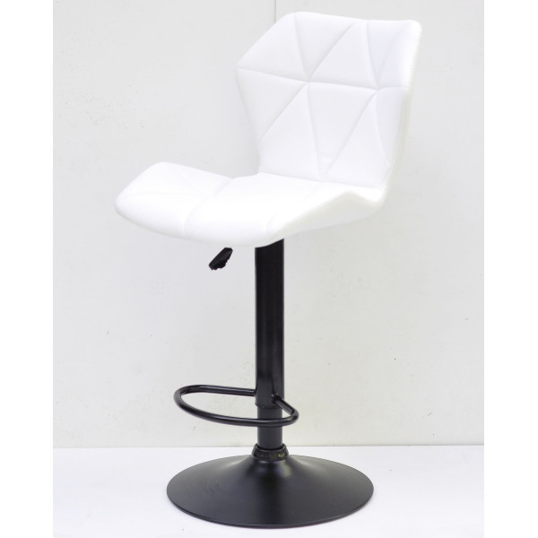 Барний стілець Onder Mebli Torino BAR BK-BASE Білий Екошкіра-1