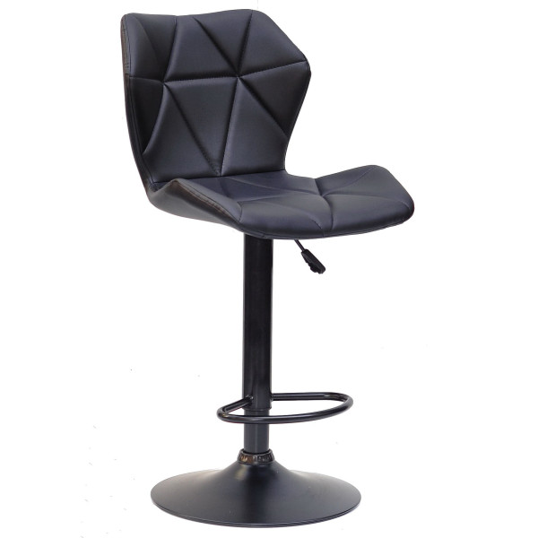 Барний стілець Onder Mebli Torino BAR BK-BASE Чорний Екошкіра-0