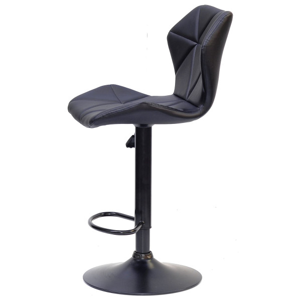 Барний стілець Onder Mebli Torino BAR BK-BASE Чорний Екошкіра-3