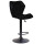 Барный стул Onder Mebli Torino BAR BK-BASE Черный B-1011 Бархат