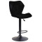 Барный стул Onder Mebli Torino BAR BK-BASE Черный B-1011 Бархат-0-thumb