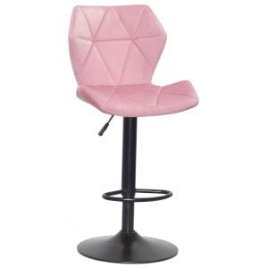 Барный стул Onder Mebli Torino BAR BK-BASE Фрез B-1025 Бархат