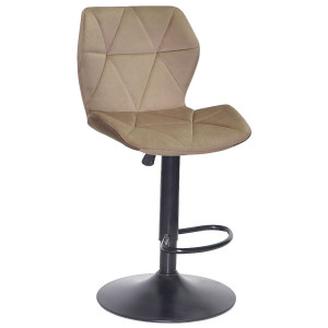 Барный стул Onder Mebli Torino BAR BK-BASE Мокко B-1033 Бархат