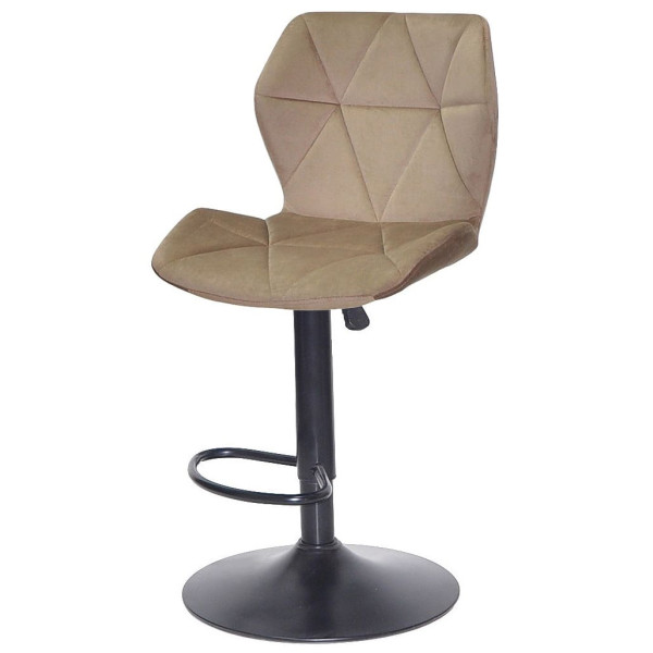 Барный стул Onder Mebli Torino BAR BK-BASE Мокко B-1033 Бархат-1