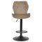Барный стул Onder Mebli Torino BAR BK-BASE Мокко B-1033 Бархат-2-thumb
