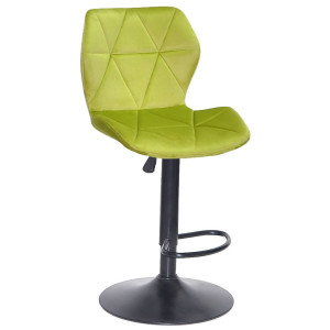 Барный стул Onder Mebli Torino BAR BK-BASE Олива B-1035 Бархат
