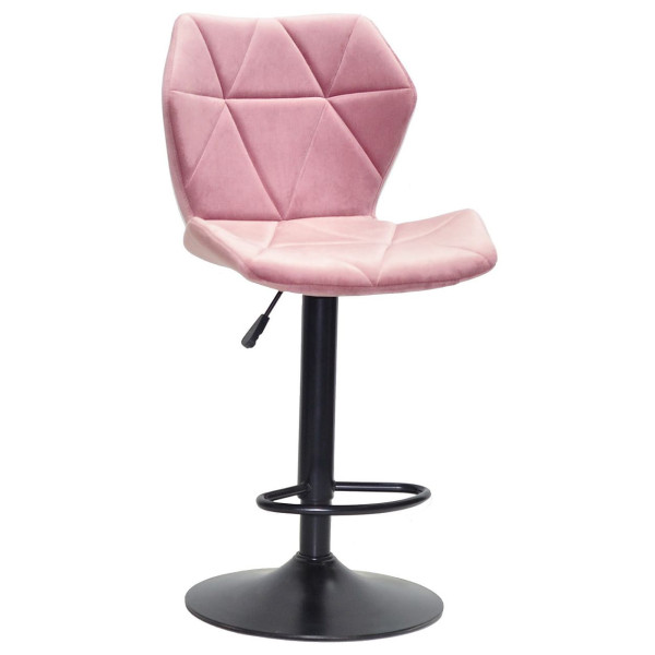 Барний стілець Onder Mebli Torino BAR BK-BASE Пильна Троянда B-1030 Оксамит-0