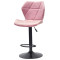 Барний стілець Onder Mebli Torino BAR BK-BASE Пильна Троянда B-1030 Оксамит-1-thumb