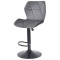Барный стул Onder Mebli Torino BAR BK-BASE Серый B-1034 Бархат-1-thumb
