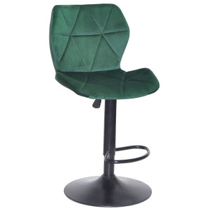 Барный стул Onder Mebli Torino BAR BK-BASE Зеленый B-1036 Бархат