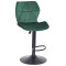 Барный стул Onder Mebli Torino BAR BK-BASE Зеленый B-1036 Бархат-0-thumb