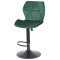 Барный стул Onder Mebli Torino BAR BK-BASE Зеленый B-1036 Бархат-1-thumb