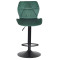 Барный стул Onder Mebli Torino BAR BK-BASE Зеленый B-1036 Бархат-2-thumb