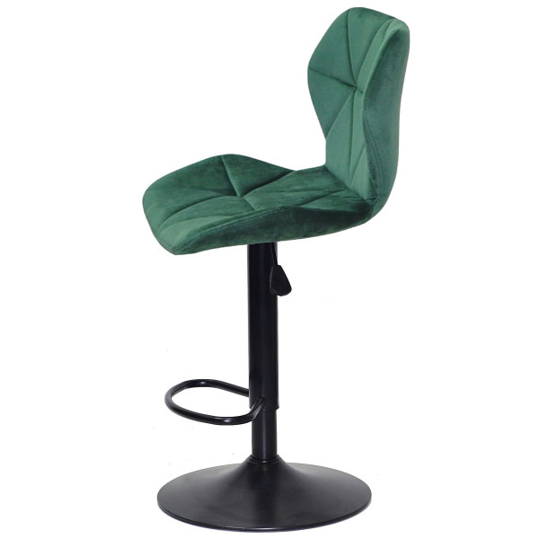 Барный стул Onder Mebli Torino BAR BK-BASE Зеленый B-1036 Бархат-4