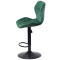 Барный стул Onder Mebli Torino BAR BK-BASE Зеленый B-1036 Бархат-4-thumb