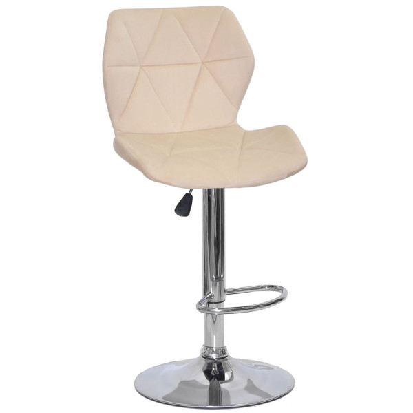 Барный стул Onder Mebli Torino BAR CH-BASE Бежевый B-1032 Бархат-0