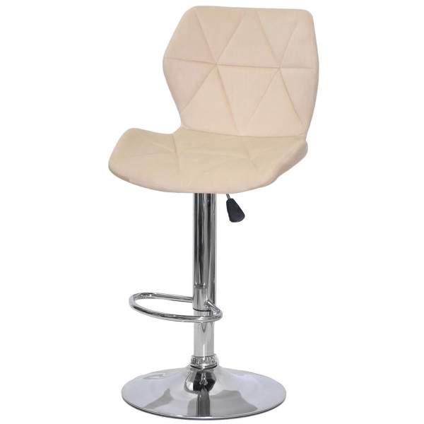 Барный стул Onder Mebli Torino BAR CH-BASE Бежевый B-1032 Бархат-1