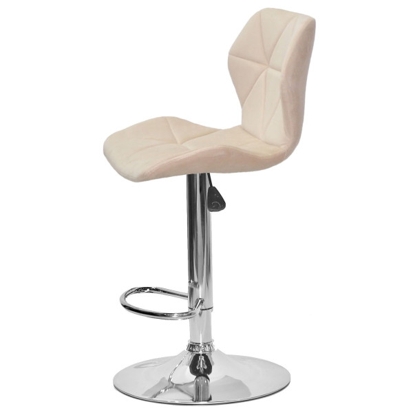 Барный стул Onder Mebli Torino BAR CH-BASE Бежевый B-1032 Бархат-4