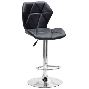 Барний стілець Onder Mebli Torino BAR CH-BASE Чорний Екошкіра
