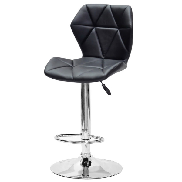 Барний стілець Onder Mebli Torino BAR CH-BASE Чорний Екошкіра-1