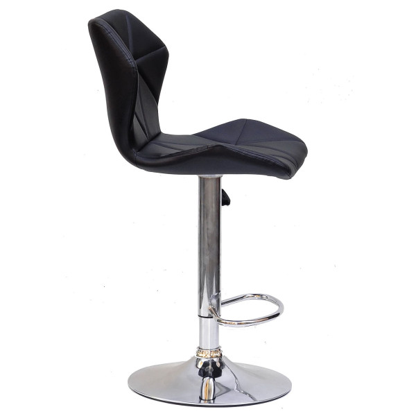 Барний стілець Onder Mebli Torino BAR CH-BASE Чорний Екошкіра-2