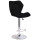 Барний стілець Onder Mebli Torino BAR CH-BASE Чорний B-1011 Оксамит