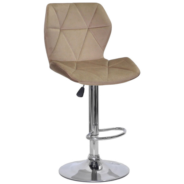 Барный стул Onder Mebli Torino BAR CH-BASE Мокко B-1033 Бархат-0