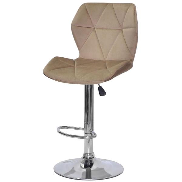 Барный стул Onder Mebli Torino BAR CH-BASE Мокко B-1033 Бархат-1