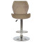 Барный стул Onder Mebli Torino BAR CH-BASE Мокко B-1033 Бархат-2-thumb