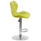Барный стул Onder Mebli Torino BAR CH-BASE Олива B-1035 Бархат-3-thumb