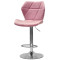 Барний стілець Onder Mebli Torino BAR CH-BASE Пильна Троянда B-1030 Оксамит-1-thumb