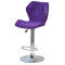 Барний стілець Onder Mebli Torino BAR CH-BASE Пурпур B-1013 Оксамит-1-thumb