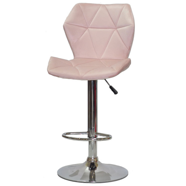 Барный стул Onder Mebli Torino BAR CH-BASE Розовый B-1021 Бархат-1