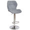 Барный стул Onder Mebli Torino BAR CH-BASE Серый BRO-18 Ткань-0-thumb