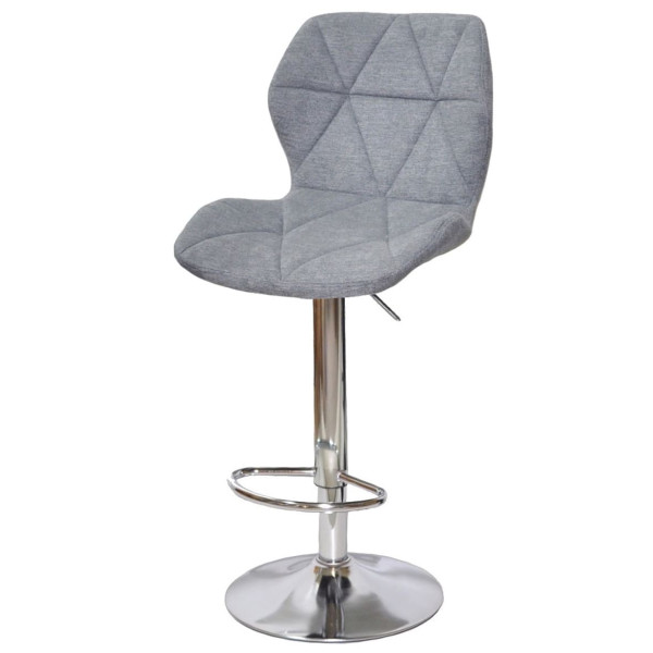 Барный стул Onder Mebli Torino BAR CH-BASE Серый BRO-18 Ткань-1