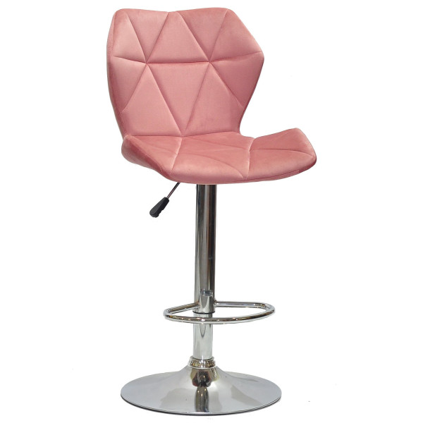 Барный стул Onder Mebli Torino BAR CH-BASE Терракотовый B-1018 Бархат-0