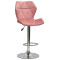 Барный стул Onder Mebli Torino BAR CH-BASE Терракотовый B-1018 Бархат-0-thumb
