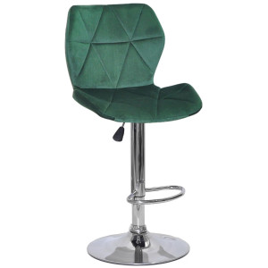 Барный стул Onder Mebli Torino BAR CH-BASE Зеленый B-1036 Бархат