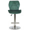 Барный стул Onder Mebli Torino BAR CH-BASE Зеленый B-1036 Бархат-2-thumb