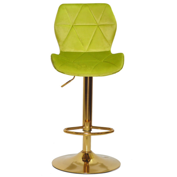 Барный стул Onder Mebli Torino BAR GD-BASE Олива B-1035 Бархат-2