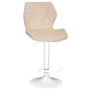 Барный стул Onder Mebli Torino BAR WT-BASE Бежевый B-1032 Бархат