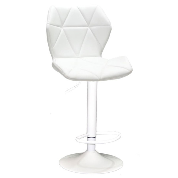 Барний стілець Onder Mebli Torino BAR WT-BASE Білий Екошкіра-0