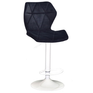 Барний стілець Onder Mebli Torino BAR WT-BASE Чорний B-1011 Оксамит