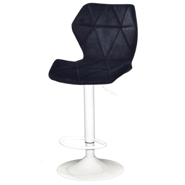 Барний стілець Onder Mebli Torino BAR WT-BASE Чорний B-1011 Оксамит-1