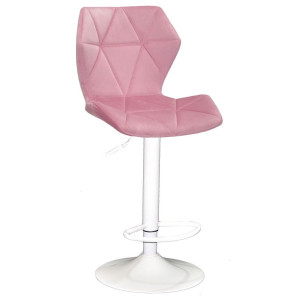 Барний стілець Onder Mebli Torino BAR WT-BASE Фрез B-1025 Оксамит